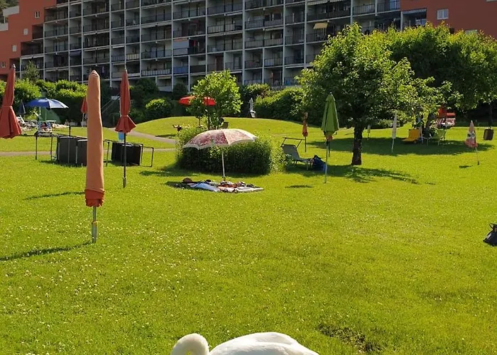 דירה Lb5 Seeappartement Haus Landskron Mit Direktem Seezugang Am Ossiachersee *