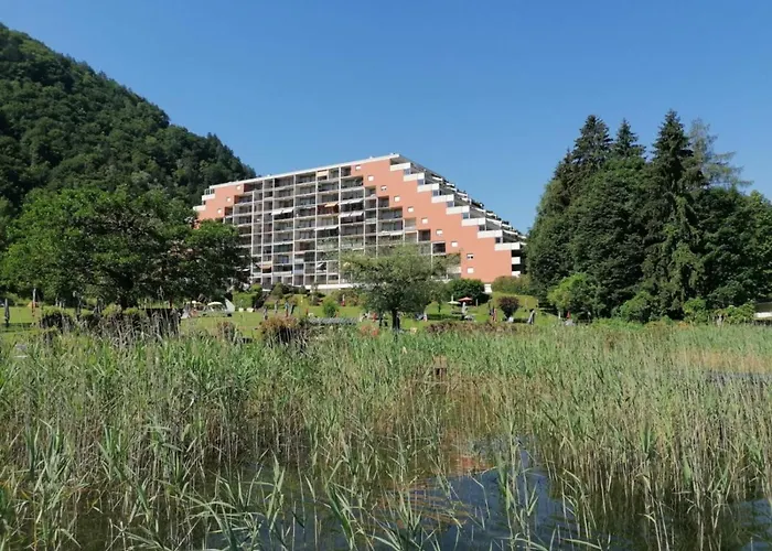 Lb5 Seeappartement Haus Landskron Mit Direktem Seezugang Am Ossiachersee * אננהיים