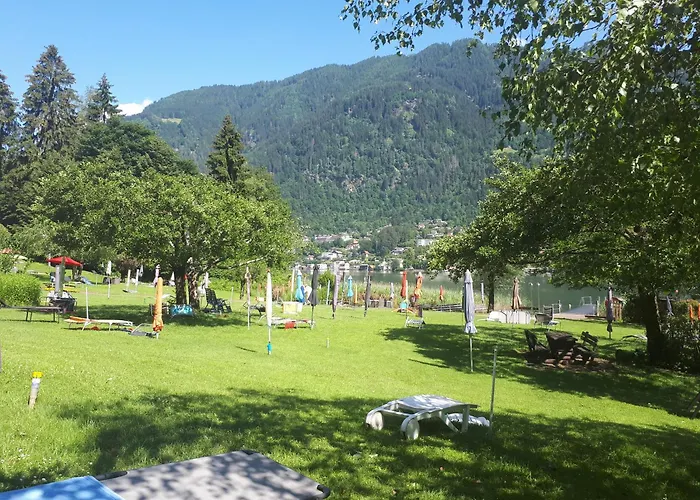 Lb5 Seeappartement Haus Landskron Mit Direktem Seezugang Am Ossiachersee