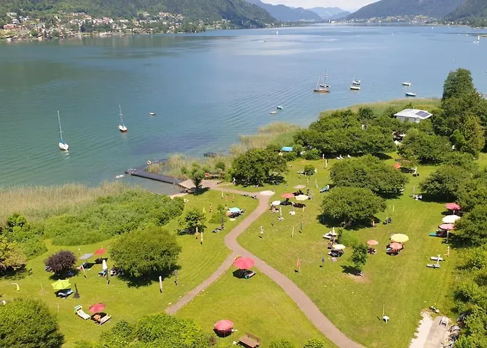 דירה Lb5 Seeappartement Haus Landskron Mit Direktem Seezugang Am Ossiachersee *